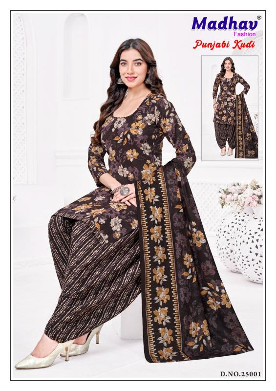 Madhav punjabi kudi vol 25 dress material wholesalers